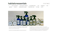 Desktop Screenshot of habitationessentials.com